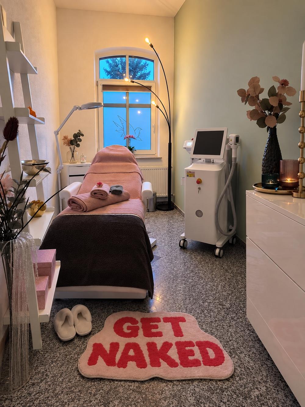 Behandlungsraum von Jazz Laser Expert in Panketal